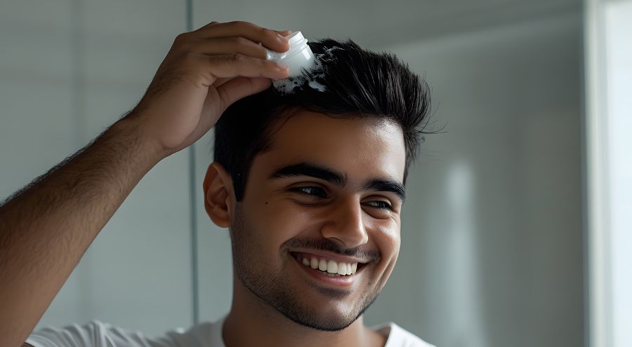 La Mejor Rutina para el Cuidado del Cabello Graso en Hombres